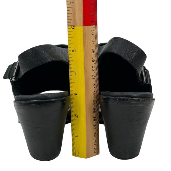 Eileen Fisher Glance Sling Back Heel Sandal Women's SZ 11 Black Comfort Capsule - Picture 8 of 10